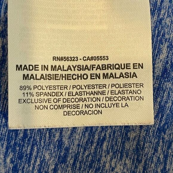 Nike Dri-Fit Element Half Zip Long Sleeve Running Top Heather Blue Size S - Picture 6 of 10